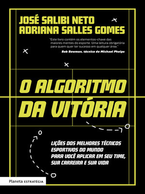 cover image of O algoritmo da vitória